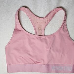 Victoria's Secret Pink Sports Bra with Racerback Design Mesh Back Sz Small H9